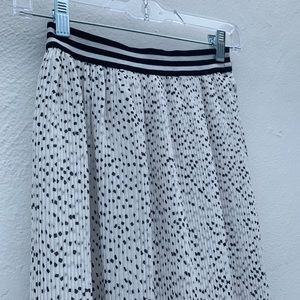 ANTHROPOLOGIE BRAND HAZEL A LINE PLEATED SKIRT SM